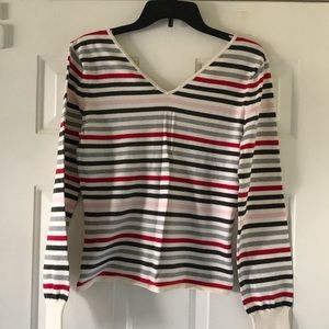 Calvin Klein - Lg - Striped Shirt - New w Tags